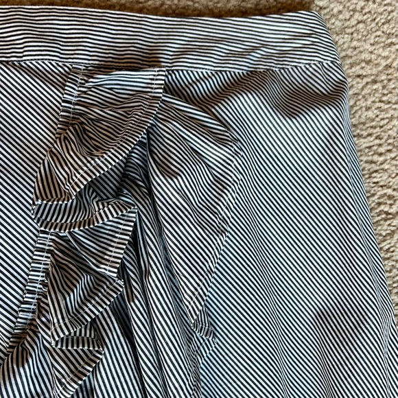 BP Flounce Ruffle Trim Midi Skirt - Picture 7 of 10